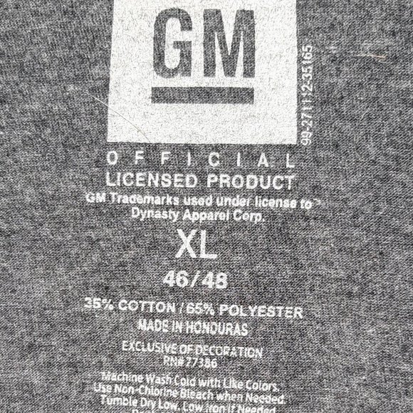 GM Officially Lic All American Chevrolet t-shirt - Picture 3 of 3